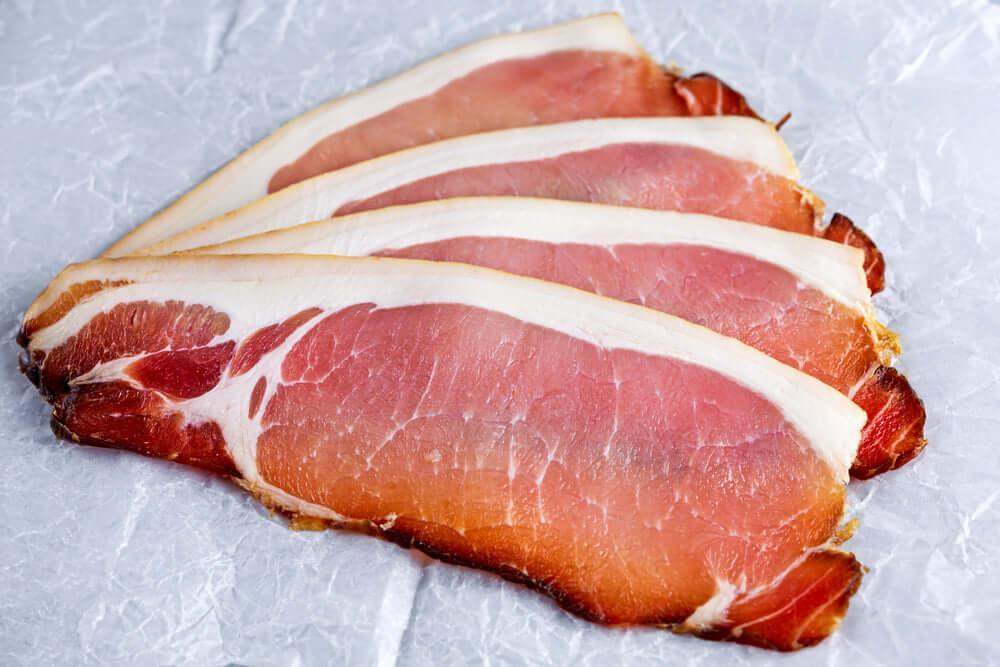 1.4kg Smoked Back Bacon, bacon, butcher prepared, Bromfields Butchers