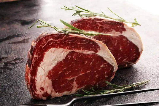 16oz Dry Aged Welsh Rib Eye Steak, beef, butcher prepared, Bromfields Butchers
