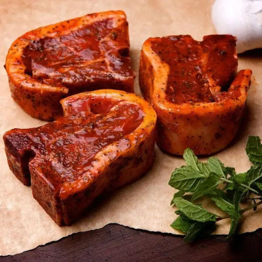 1kg Minted Lamb Loin Chops - Bromfields Online Butchers UK