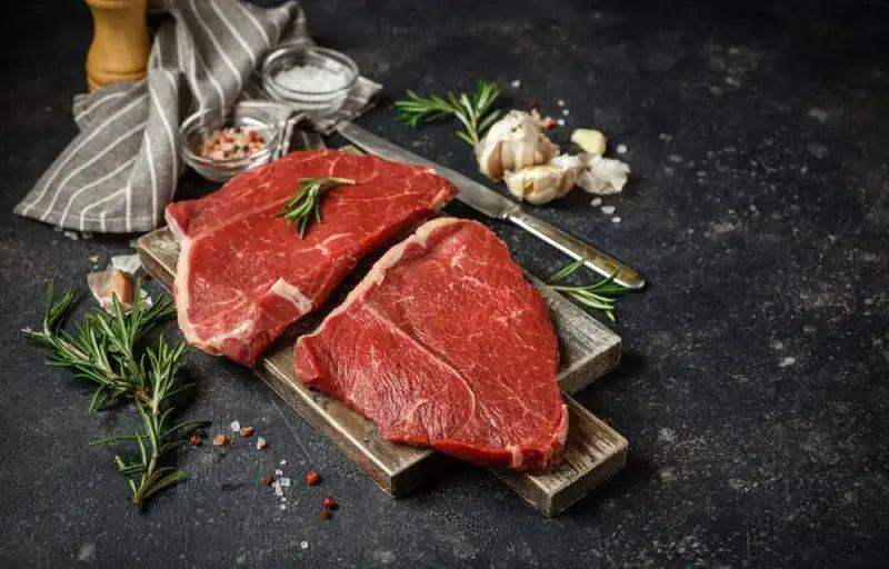28 Day+ Dry Aged Rump Steak, beef, butcher prepared, Bromfields Butchers