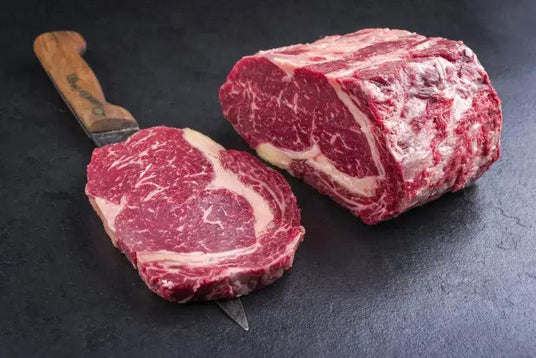 28 Day+ Dry Aged Welsh Rib Eye Steak - Bromfields Online Butchers UK