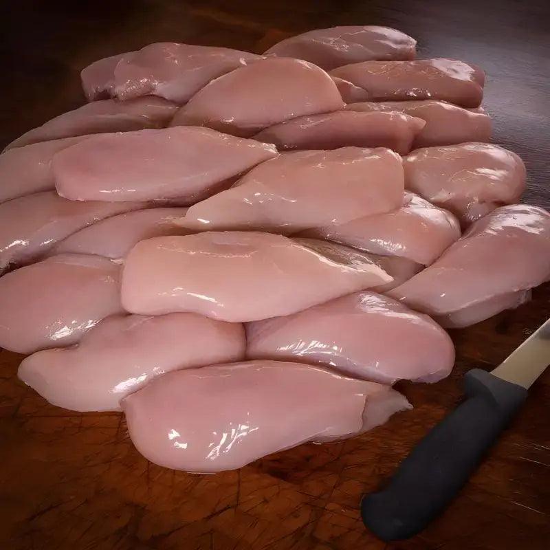 2kg Dutch Chicken Fillets (Boneless & Skinless), poultry, butcher prepared, Bromfields Butchers