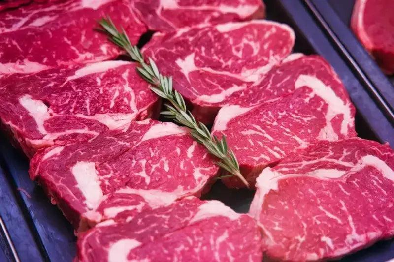 6 x Dry Aged Rib Eye Steaks, beef, butcher prepared, Bromfields Butchers