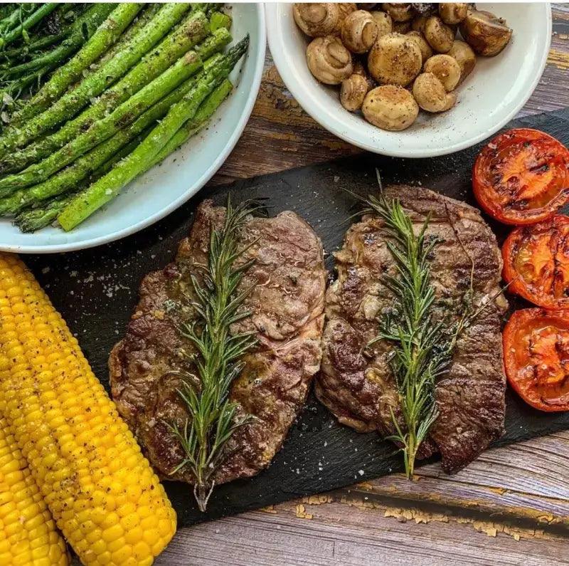 6 x Dry Aged Rib Eye Steaks - Bromfields Online Butchers UK