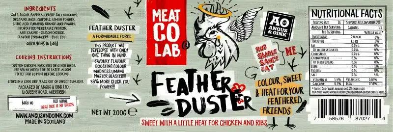 Angus & Oink Feather Duster 200g - Bromfields Online Butchers UK