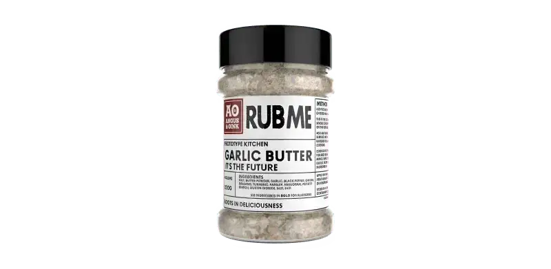 Angus & Oink Garlic Butter Seasoning 200g, rubs & sauces, butcher prepared, Bromfields Butchers