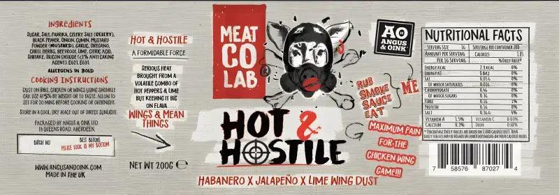 Angus & Oink Hot & Hostile Seasoning - Bromfields Online Butchers UK