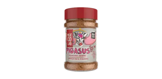Angus & Oink Pigasus Bacon Honey Jalapeño Rub 200g, rubs & sauces, butcher prepared, Bromfields Butchers