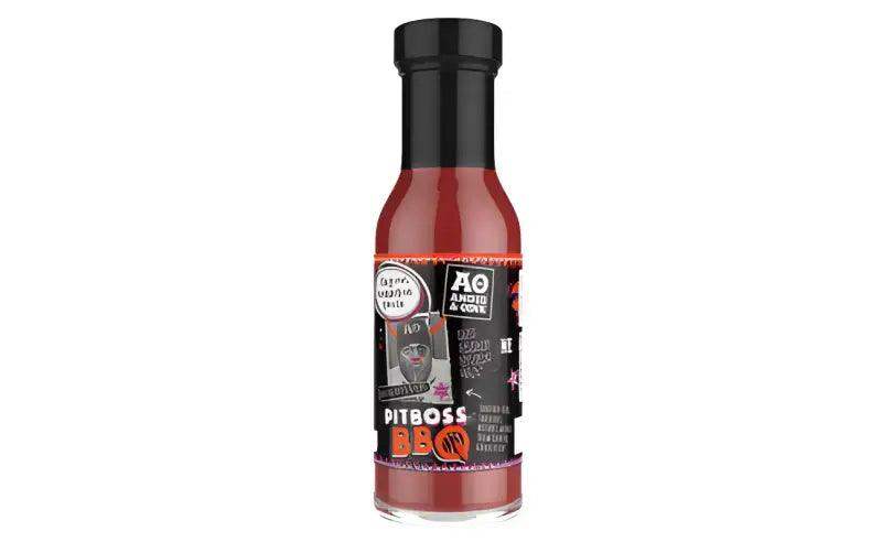 Angus & Oink PitBoss Smoky BBQ Sauce 300ml, rubs & sauces, butcher prepared, Bromfields Butchers