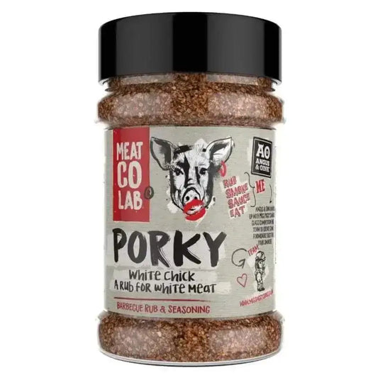 Angus & Oink Porky White Chick Competition Style BBQ Rub 200g, rubs & sauces, butcher prepared, Bromfields Butchers
