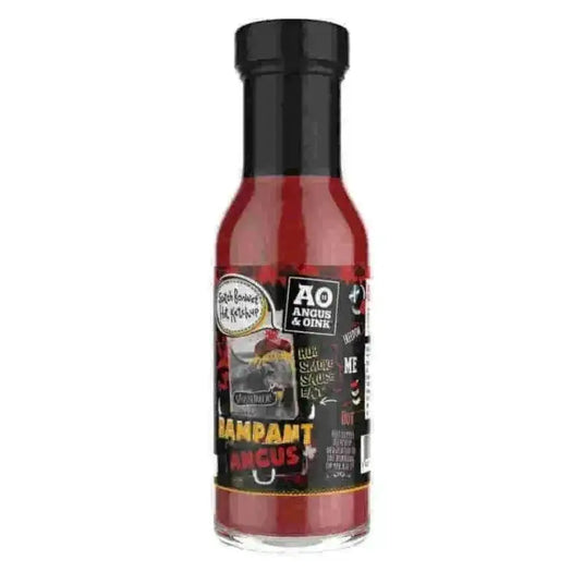 Angus & Oink Rampant Angus Scotch Bonnet Ketchup 300ml, rubs & sauces, butcher prepared, Bromfields Butchers