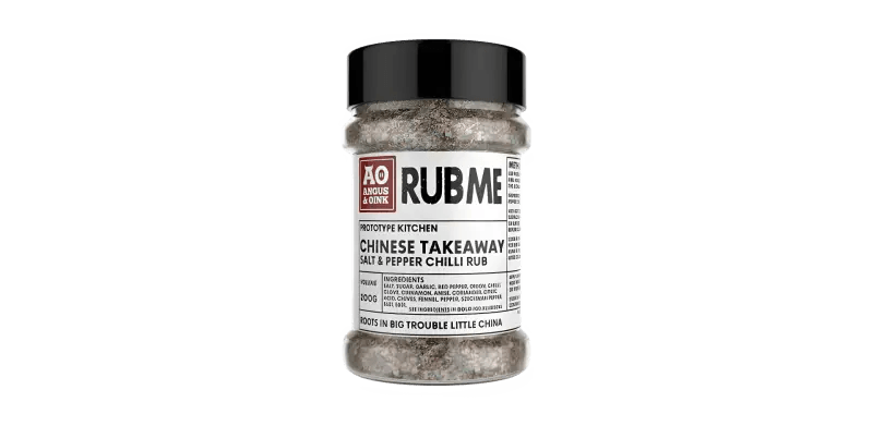 Angus & Oink Takeaway Salt & Pepper Rub 200g, rubs & sauces, butcher prepared, Bromfields Butchers
