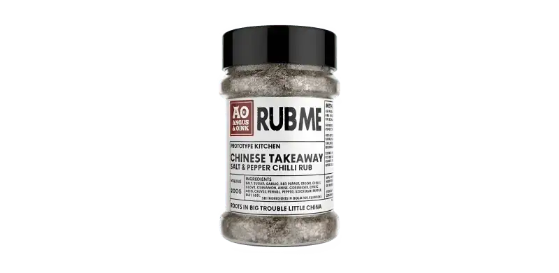 Angus & Oink Takeaway Salt & Pepper Rub 200g, rubs & sauces, butcher prepared, Bromfields Butchers