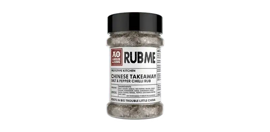 Angus & Oink Takeaway Salt & Pepper Rub 200g, rubs & sauces, butcher prepared, Bromfields Butchers