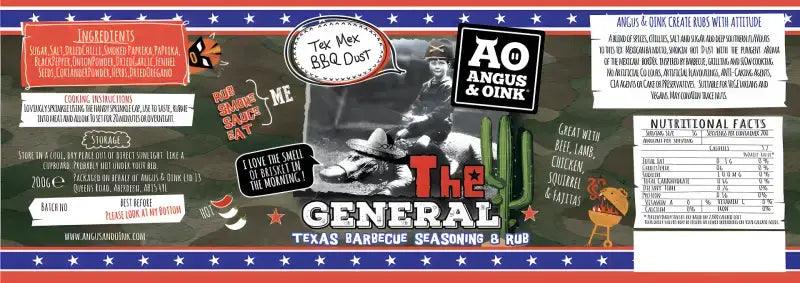 Angus & Oink The General Seasoning 200g - Bromfields Online Butchers UK
