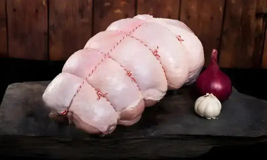 Boneless Turkey Breast (Stuffed Sage & Onion), poultry, butcher prepared, Bromfields Butchers