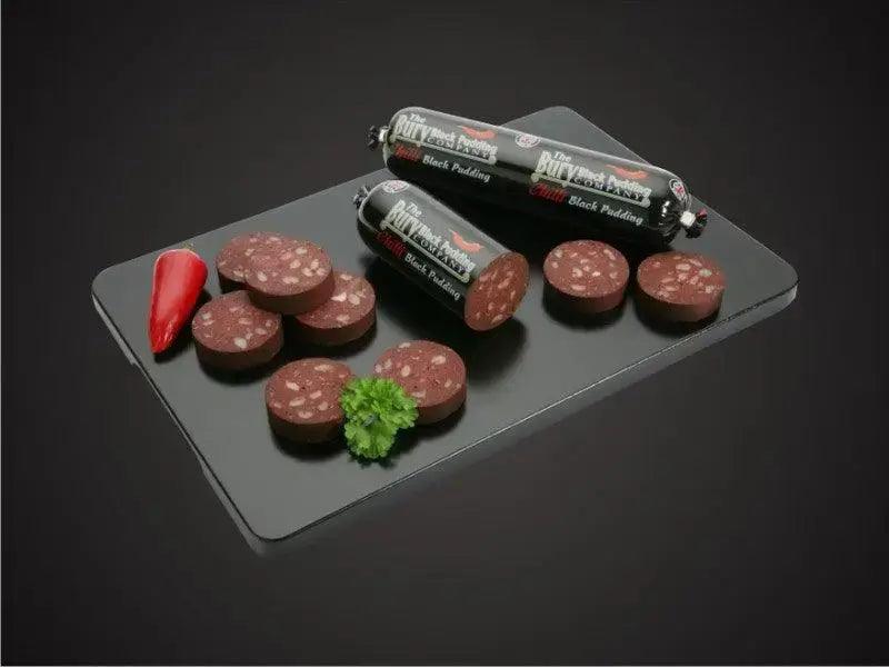 Bury Chilli Black Pudding 220g - Bromfields Online Butchers UK