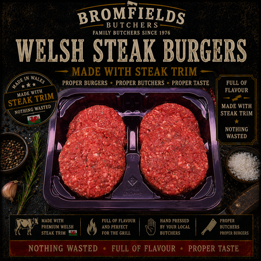 Dry Aged Steak Burgers 4's