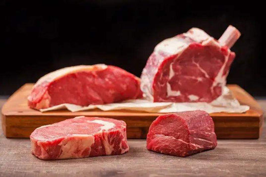 Dry Aged Steak Selection Box, beef, butcher prepared, Bromfields Butchers