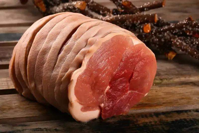 Free Range Boneless Pork Leg, pork, butcher prepared, Bromfields Butchers