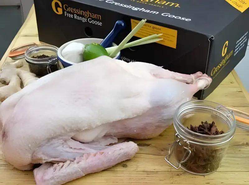 Free Range Gressingham Goose, butcher prepared, Bromfields Butchers