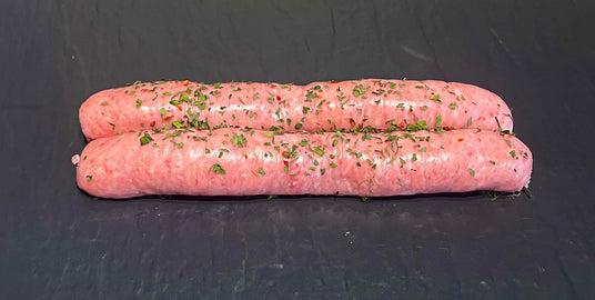 2x10inch Traditional Pork sausages