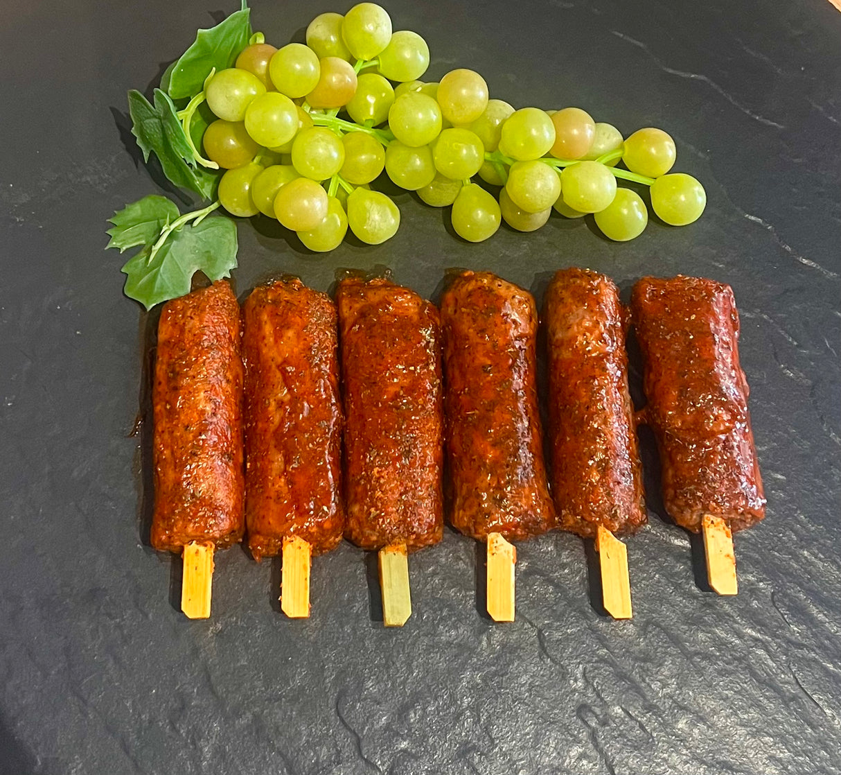 Minted Lamb Kofta Kebab 6's, lamb, butcher prepared, Bromfields Butchers