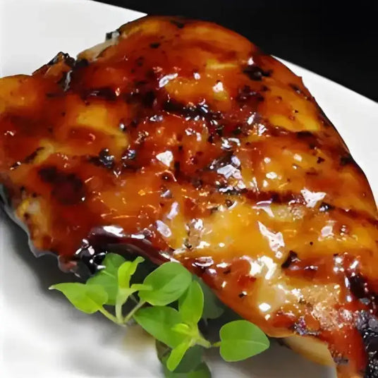 Glazed Chicken Breasts, poultry, butcher prepared, Bromfields Butchers