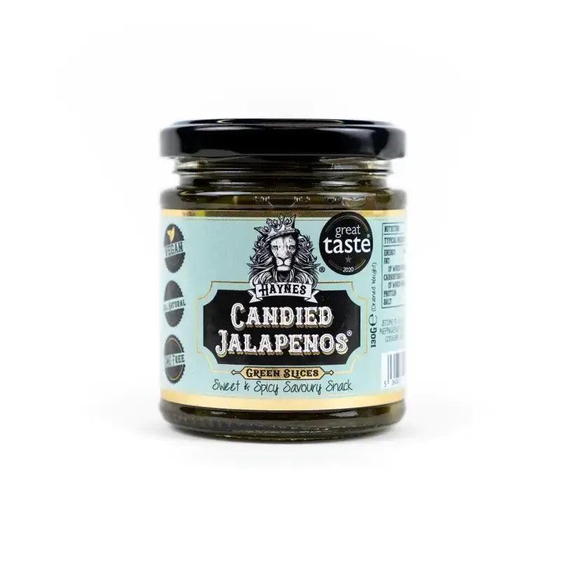 Haynes Gourmet Candied Jalapenos 130g - Bromfields Online Butchers UK