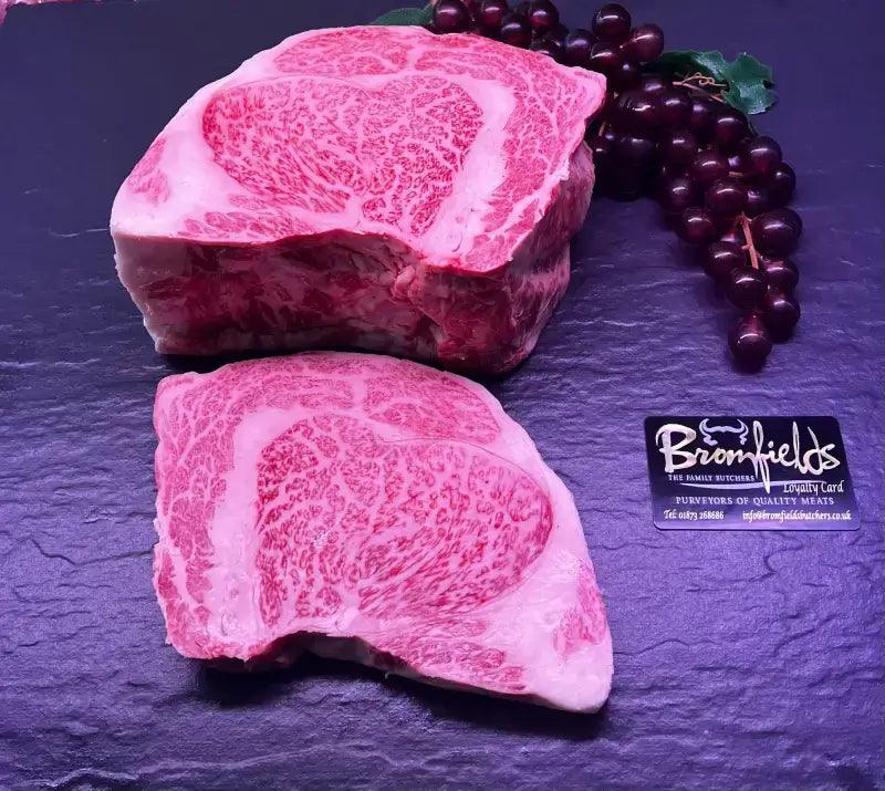 Japanese A5 Wagyu Ribeye Steak - Bromfields Online Butchers UK