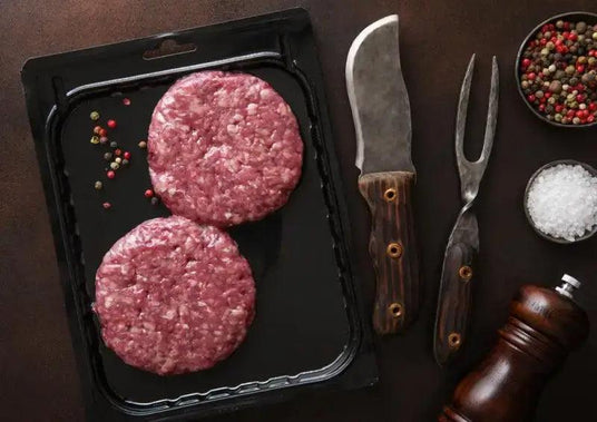 Japanese A5 Wagyu Ribeye Steak Burgers 4 x 113g - Bromfields Online Butchers UK