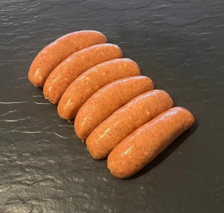 Marmite & Cheddar Pork Sausage 6's - Bromfields Online Butchers UK