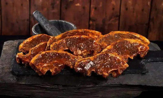 Minted Lamb Chump Chops, lamb, butcher prepared, Bromfields Butchers