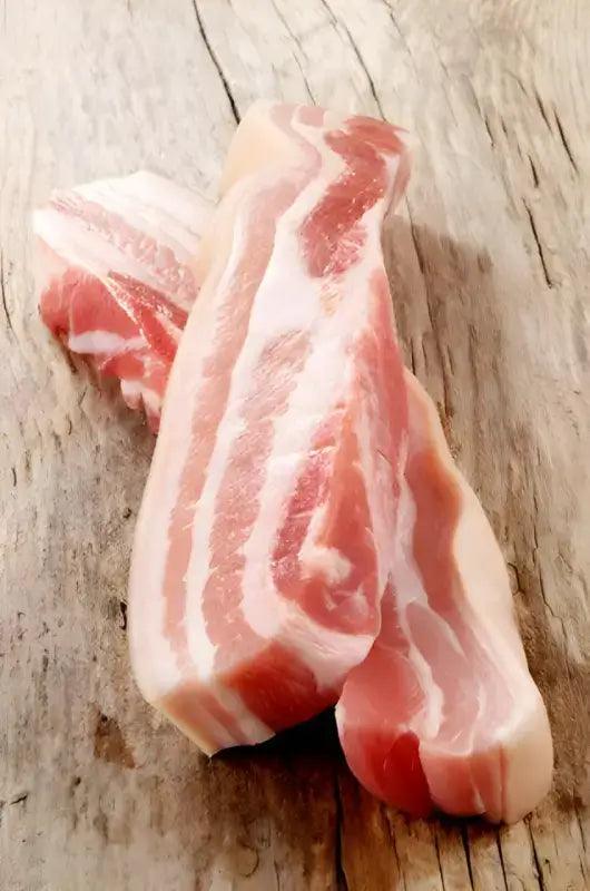 Pork Belly Slices (900g 3-5 Slices) - Bromfields Online Butchers UK