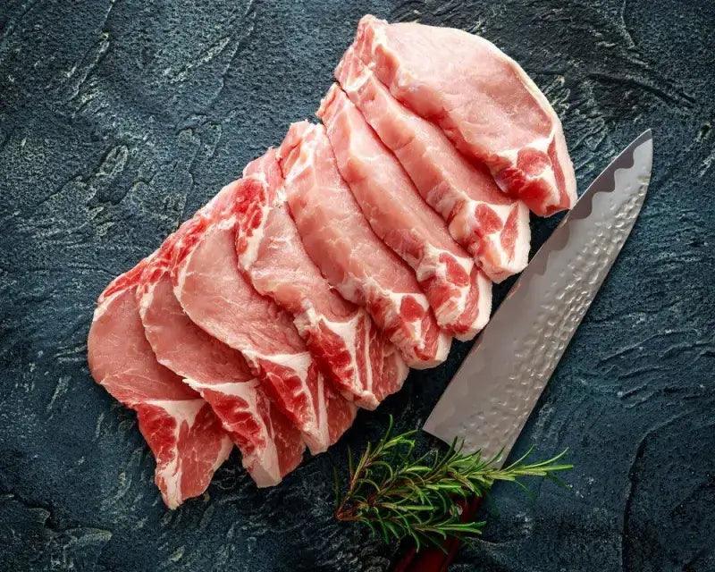 Pork Loin Steaks x 4, pork, butcher prepared, Bromfields Butchers