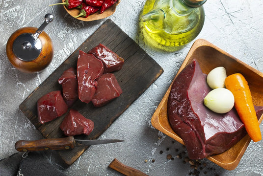 Sliced Ox Liver, beef, butcher prepared, Bromfields Butchers