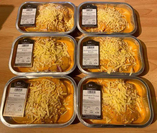 Southwest Chicken x 2, ready meals, butcher prepared, Bromfields Butchers