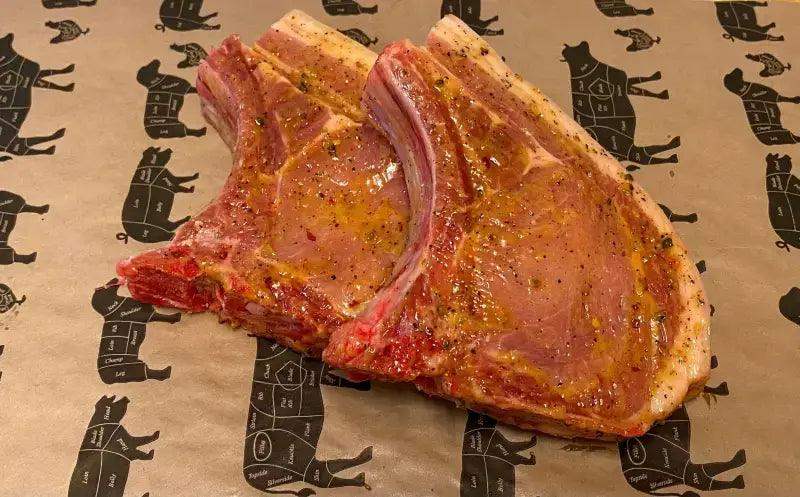 Thick Cut Salt & Pepper Pork Chops, pork, butcher prepared, Bromfields Butchers