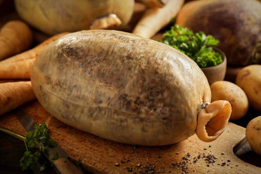 Traditional Haggis 454g, butcher prepared, Bromfields Butchers