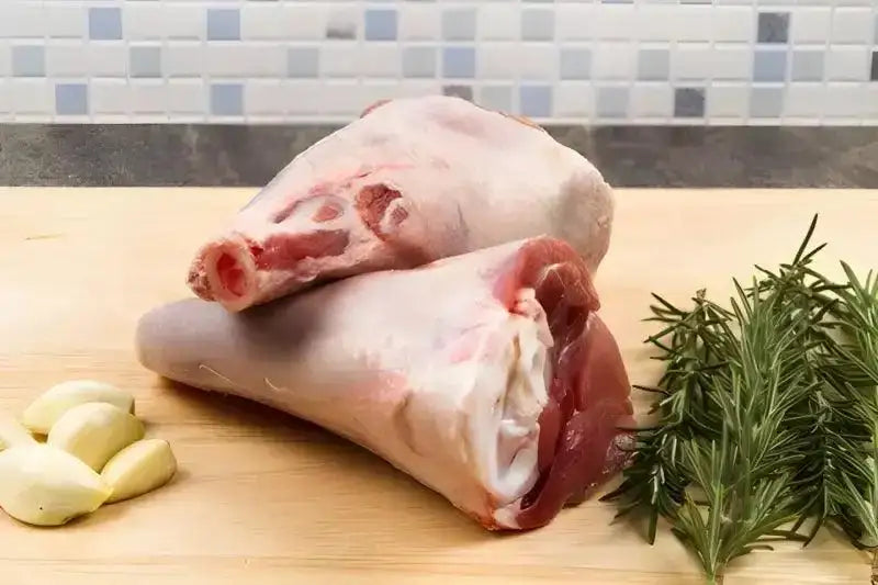 Welsh Lamb Shanks, lamb, butcher prepared, Bromfields Butchers