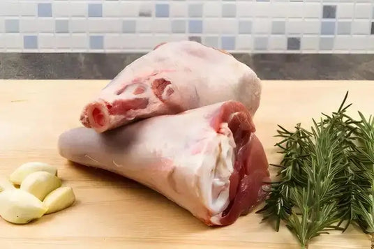 Welsh Lamb Shanks, lamb, butcher prepared, Bromfields Butchers