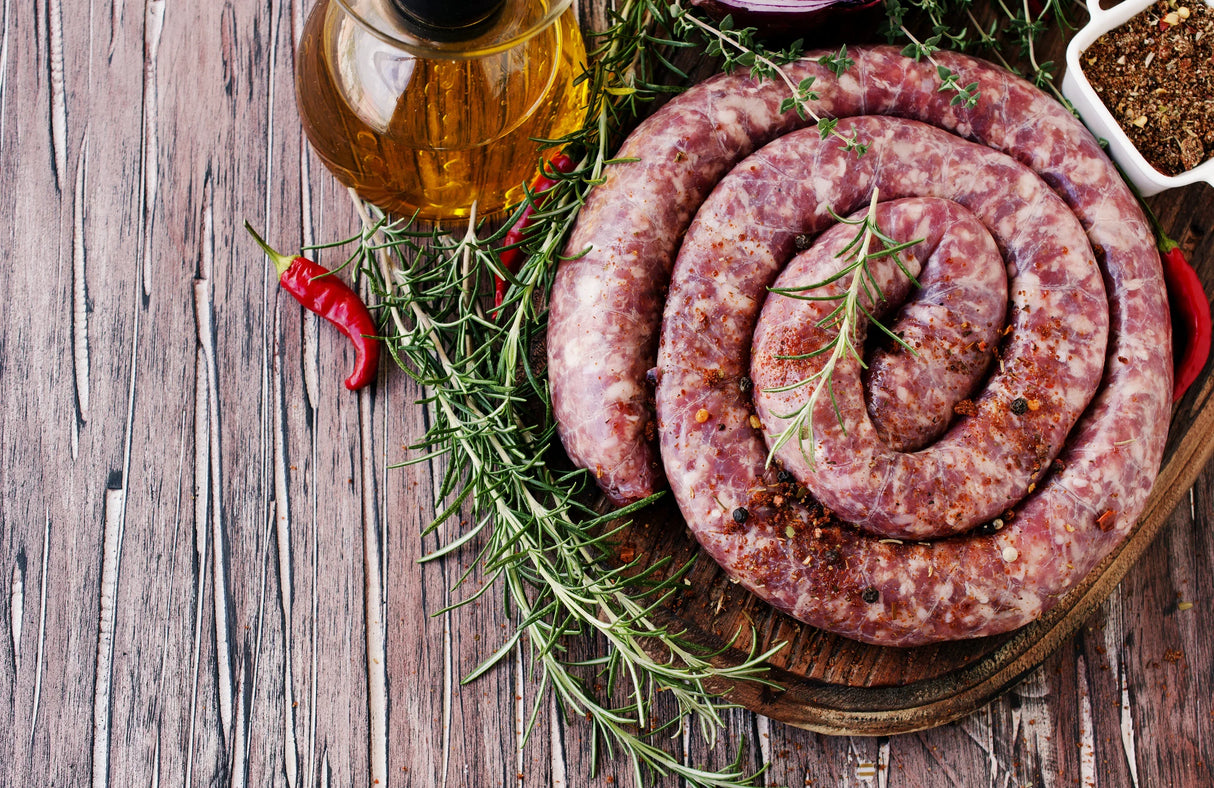 Boerewors Sausage, sausages, butcher prepared, Bromfields Butchers