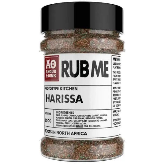 Angus & Oink Harissa Seasoning 200g - Bromfields Online Butchers