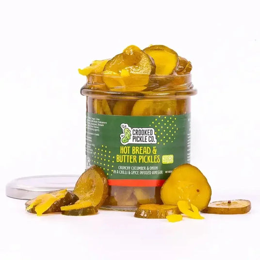 Hot Bread & Butter Pickles 370g - Bromfields Online Butchers UK