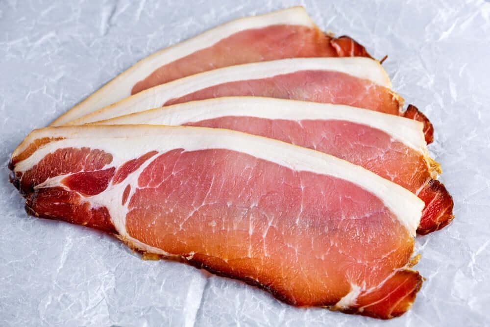 1.4kg Smoked Back Bacon, bacon, butcher prepared, Bromfields Butchers