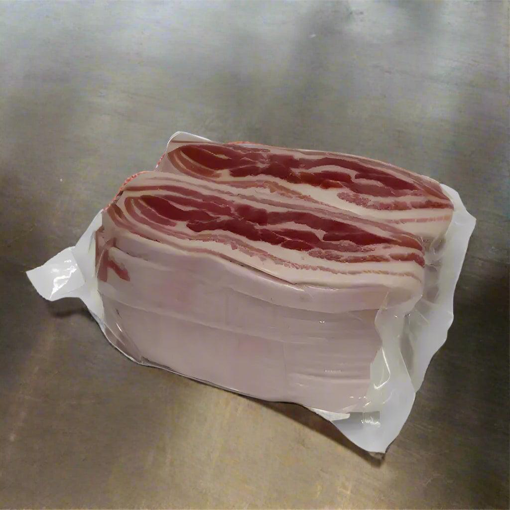2.2kg Sliced Streaky Bacon (5LB), bacon, butcher prepared, Bromfields Butchers