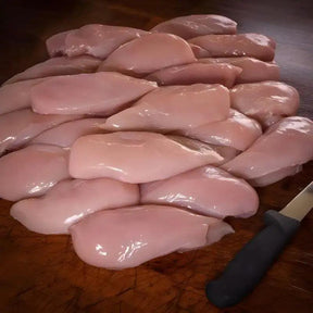 2kg British Chicken Fillets (Skinless & Boneless), poultry, butcher prepared, Bromfields Butchers