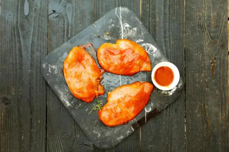 2kg Flavoured Chicken Breasts, poultry, butcher prepared, Bromfields Butchers