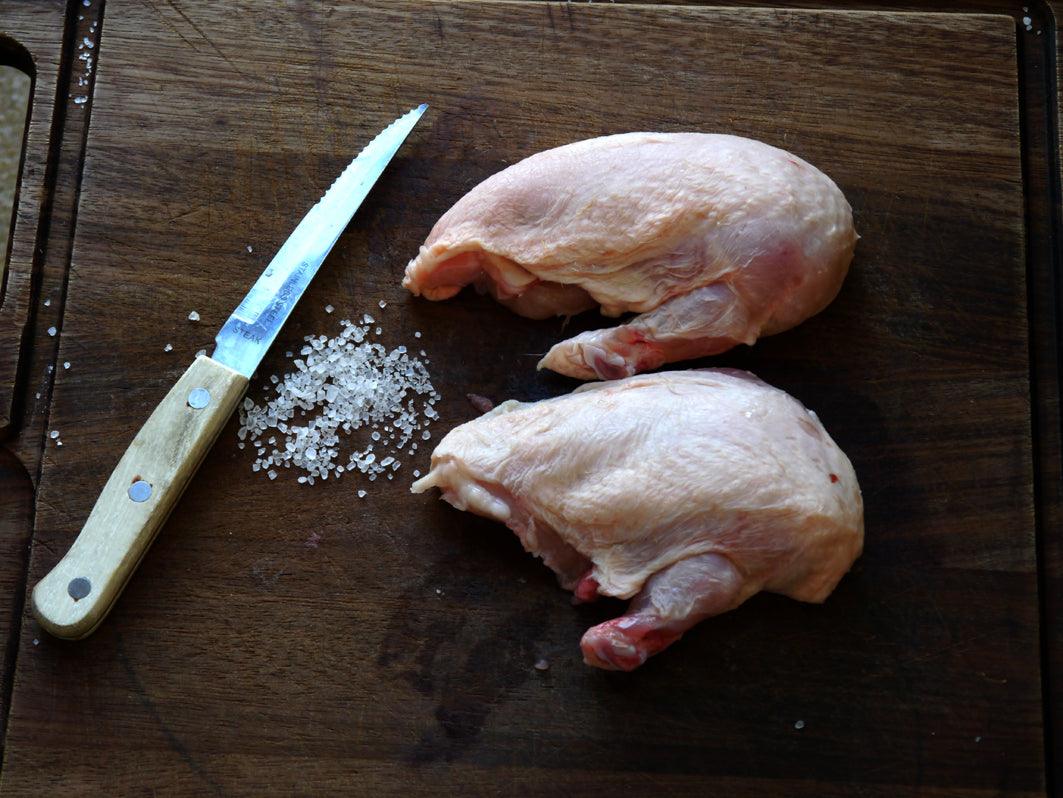 5 x British Chicken Supremes (Skin on, Wing Bone in) - Bromfields Butchers
