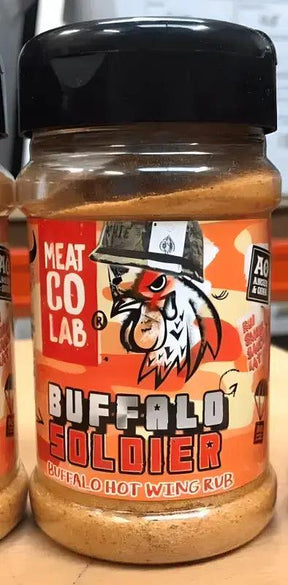 Angus & Oink Buffalo Soldier Wing Rub 200g, rubs & sauces, butcher prepared, Bromfields Butchers
